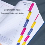 2025 A5 Agenda Book Planner Notebook 304 Pages Daily Office Diary - Image 5