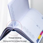 2025 A5 Agenda Book Planner Notebook 304 Pages Daily Office Diary - Image 6