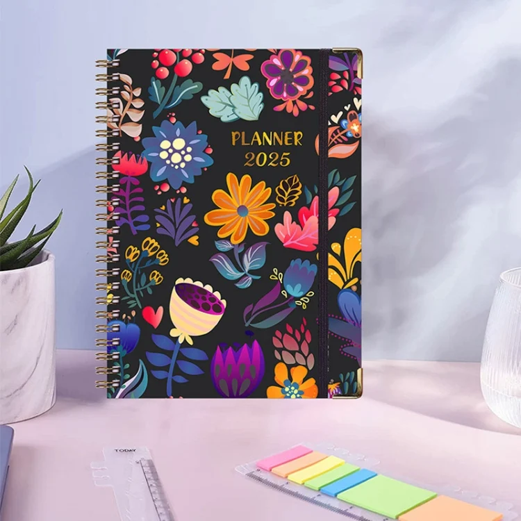 TBD06050689_B10.webp 2025 English Notebook A5 Coil Notepad 365 Day Work Schedule Diary - Image 11