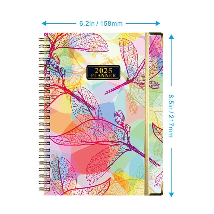TBD06050689_B2.webp 2025 English Notebook A5 Coil Notepad 365 Day Work Schedule Diary - Image 3