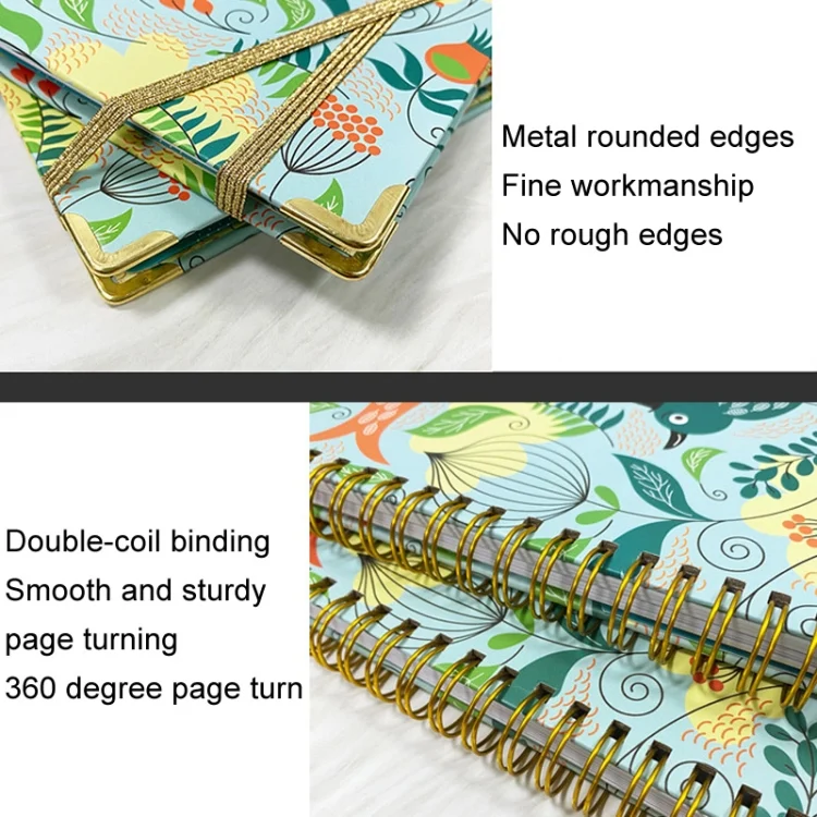 TBD06050689_B8.webp 2025 English Notebook A5 Coil Notepad 365 Day Work Schedule Diary - Image 9