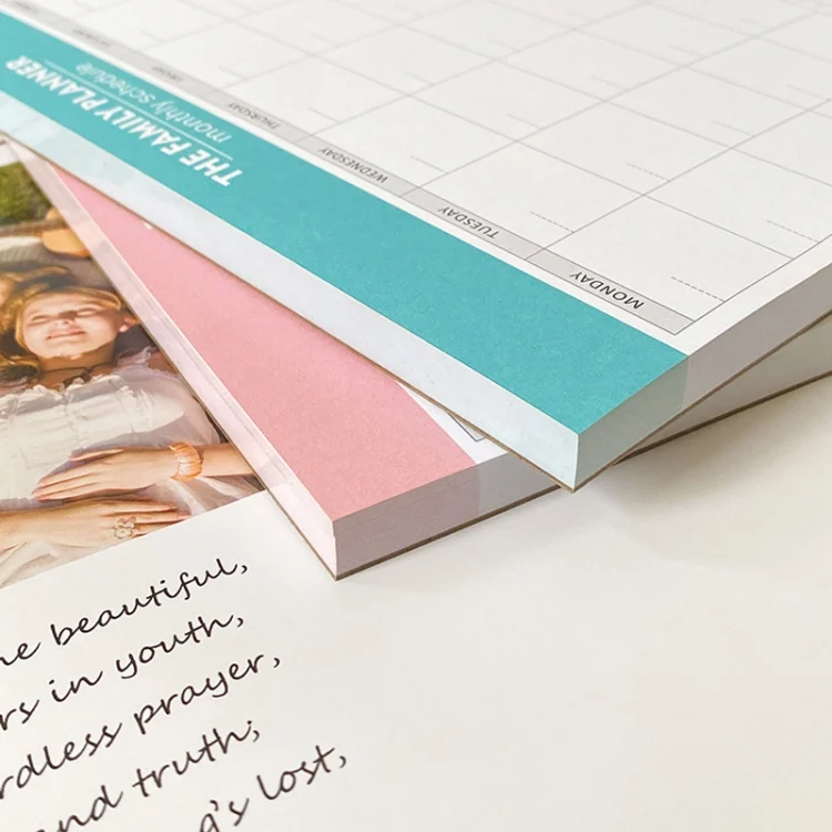 TBD06050690_B4.webp Tear-Off English Notebook Time Management Handbook Student Weekly Planner - Image 5