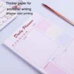 A5 120 Pages Magnetic Day Planner Sticky Note Book Tearable Notebook Management Workbook - Image 7