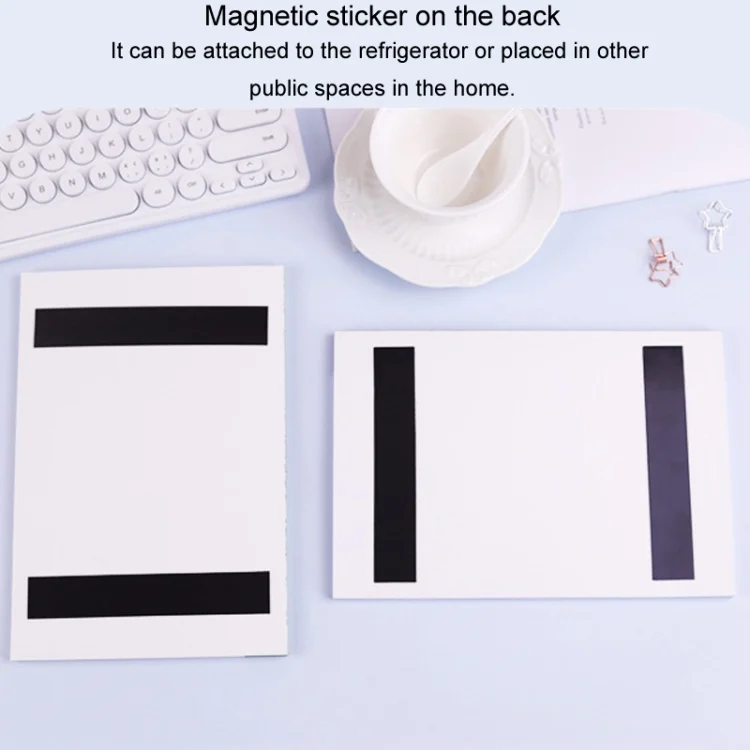 TBD06050696_B7.webp A5 120 Pages Magnetic Day Planner Sticky Note Book Tearable Notebook Management Workbook - Image 8