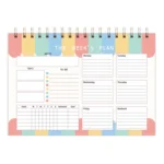 A5 Weekly Planner Notebook Waterproof Planner Coiled Clocking Memo