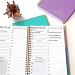 English Notebook A5 Coil Planner Work Record Time Management Agenda Book - Image 7