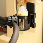 2 In 1 Skeleton Stroller Cell Phone Mug Holder Pushchair Multi-Use Bottle Rack - Image 2