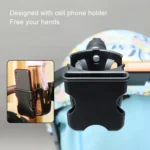 2 In 1 Skeleton Stroller Cell Phone Mug Holder Pushchair Multi-Use Bottle Rack - Image 8