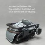 2 In 1 Skeleton Stroller Cell Phone Mug Holder Pushchair Multi-Use Bottle Rack - Image 9