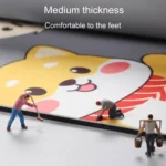 2pcs / Set Household Kitchen Oil-Absorbing Cartoon Pad Bathroom Non-Slip Quick-Drying Mat - Image 4