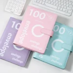 A5 100 Day Savings Challenge Envelope Budget Planner Binder Notebook Handbook - Image 2