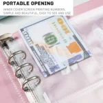 A5 100 Day Savings Challenge Envelope Budget Planner Binder Notebook Handbook - Image 6