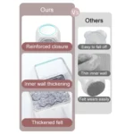 4pcs / Set Thickened Wear-Resistant Table And Chair Leg Covers Household Quiet Non-Slip Stool Foot Protector - Image 4