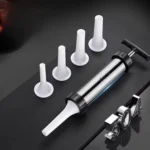 Stainless Steel Sausage Stuffer Tool Hand Operated Meat Sausage Maker - Image 2