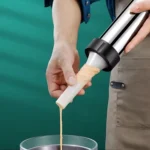 Stainless Steel Sausage Stuffer Tool Hand Operated Meat Sausage Maker - Image 3