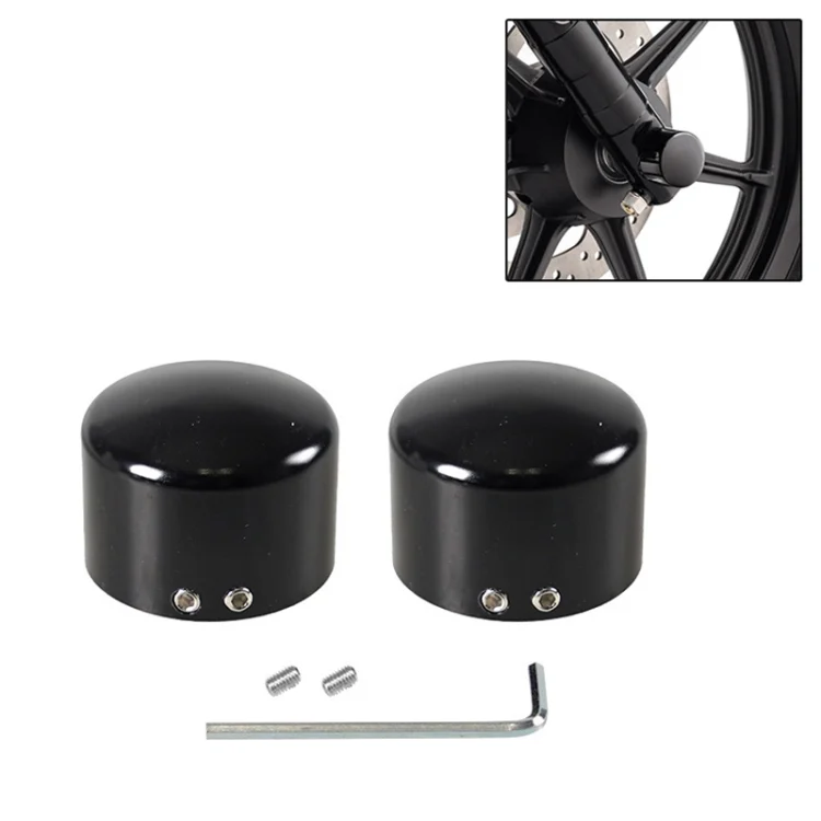 For Harley Davidson Motorcycle Modified Front Axle Wheel Covers Front Axle Decorative Cover