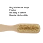 Double-Sided Foot Grinder Pig Bristle Brush Wooden Cleaning Massage Small Brush - Image 7