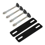 Traction Board Mounting Pins Kit Universal For 4.72"-6.69" Hole Spacing Recovery Tracks - Image 2