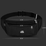 OUDU Outdoor Sports Waist Pack Male And Female Running Waterproof Cell Phone Bag - Image 3