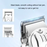 3pcs /Set Men Home Hair Salon High-power Hair Clipper - Image 3