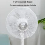 Children Anti-Pinch Hand Fan Cover All-around Fan Dustproof Mesh Cover - Image 2