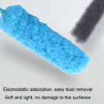 Stainless Steel Telescopic Bendable Household Duster - Image 4