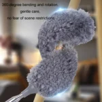 Stainless Steel Telescopic Bendable Household Duster - Image 5