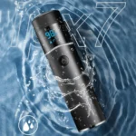 S-1090 IPX7 Waterproof 8D Portable LED Digital Display Round Electric Shaver - Image 6