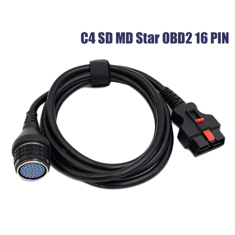 TBD06050872_2.webp For Mercedes-Benz Auto Diagnostic Parts SD MB Star C4 C5 16PIN OBD2 Cable - Image 3
