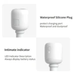 JisuLife JB07 Wireless High Mist Portable Humidifier, No Water Tank - Image 8