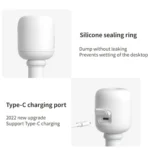 JisuLife JB07 Wireless High Mist Portable Humidifier, No Water Tank - Image 9