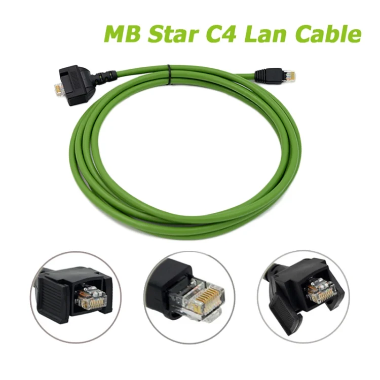 TBD06050879_4.webp For Mercedes Benz Tester C4 Cable OBD2 SD MB Star C4 C5 Car Diagnostic Tool Cable - Image 5