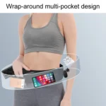 OUDU Outdoor Sports Portable Wrap-Around Waist Pack Unisex Cell Phone Bag - Image 4