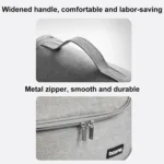 For Dyson Baona BN-DS002 Large Capacity Portable Handheld Hair Dryer Storage Bag with Hook - Image 5