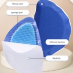 1pair Sneakers Martin Boots Anti-Abrasion Heel Stickers Heel Invisible Self-Adhesive Shoe Stickers - Image 3