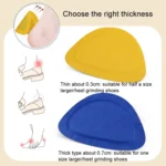 1pair Sneakers Martin Boots Anti-Abrasion Heel Stickers Heel Invisible Self-Adhesive Shoe Stickers - Image 7