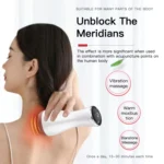 Acupuncture Stone Electric Hot Compress Vibrating Massager Whole Body Universal 9-speed Adjustable Gua Sha Apparatus - Image 2