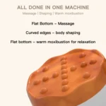 Acupuncture Stone Electric Hot Compress Vibrating Massager Whole Body Universal 9-speed Adjustable Gua Sha Apparatus - Image 4