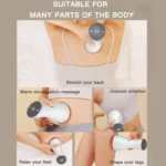 Acupuncture Stone Electric Hot Compress Vibrating Massager Whole Body Universal 9-speed Adjustable Gua Sha Apparatus - Image 9