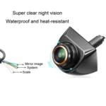 360-degree Adjustable Three-control Metal Fisheye Reversing Camera - Image 2