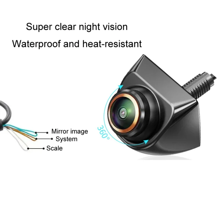 TBD06050926_B1.webp 360-degree Adjustable Three-control Metal Fisheye Reversing Camera - Image 2