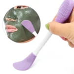 2pcs Dual Head Silicone Face Mask Brush Face Cleansing Massage Brush Mud Mask Applicator - Image 5