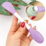 2pcs Dual Head Silicone Face Mask Brush Face Cleansing Massage Brush Mud Mask Applicator - Image 10