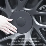 For 2024 Tesla Model 3 4pcs /Set Wheel Center Cover Modification Accessories - Image 4