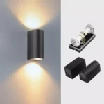 LED Outdoor Wall Lights Waterproof Exterior Villa Door Patio Lights Background Glow Spotlights - Image 2