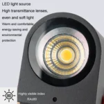 LED Outdoor Wall Lights Waterproof Exterior Villa Door Patio Lights Background Glow Spotlights - Image 5