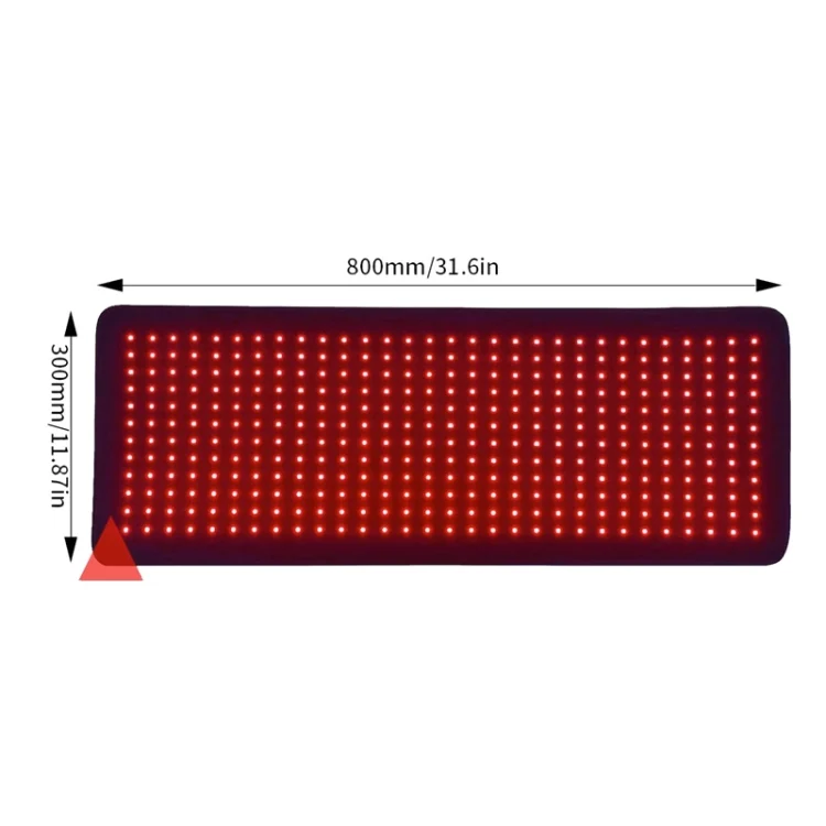 TBD06050955_B3.webp 360 LED Beads Red Light Physical Therapy Waist Pad Infrared Fitness Light Therapy Pad - Image 4