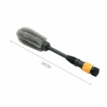 Wheel Hub Brush High Pressure Water-through Soft Bristle Cleaning Brush - Image 3
