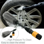 Wheel Hub Brush High Pressure Water-through Soft Bristle Cleaning Brush - Image 6