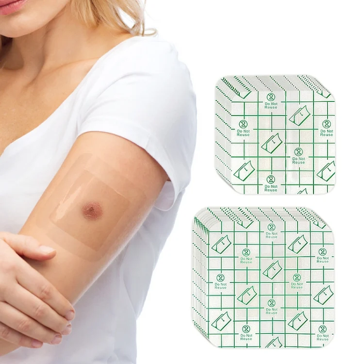TBD06050982_B1.webp Square Hydrocolloid Dressing Tape Heel Self-Adhesive Blister Patch - Image 2